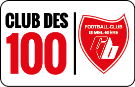 Logo du Club des 100 du FC Gimel-Bière